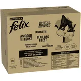 FELIX So gut wie es aussieht Rind Huhn Ente Lamm in Gelee 120 x 85 g