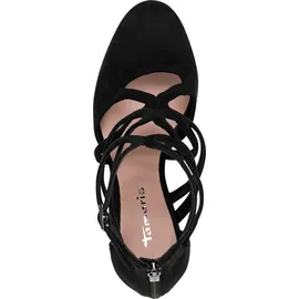TAMARIS Damen Pumps mit Blockabsatz, schwarz, 41 EU
