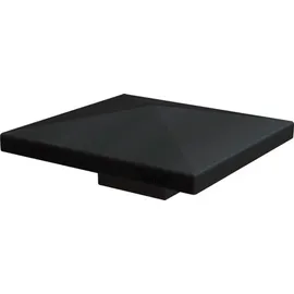 osmo holz OSMO Pfostenkappe Dach für Aluminium-Pfosten 9x9 Anthrazit