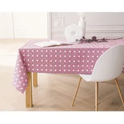 Nydel  Tischdecke ART NOUVEAU  in Rosa, 150x250 cm