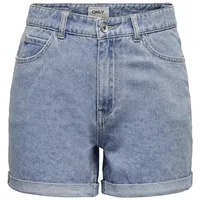 Only ONLVEGA HW MOM DNM SHORTS NOOS Blau