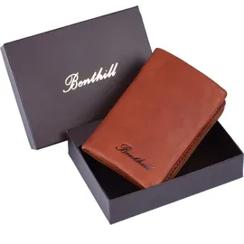 Benthill Kleine Geldbörse Damen Geldbörse braun