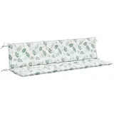 vidaXL Sitzkissen 200 x 50 x 7 cm mehrfarbig 2 St.