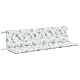 vidaXL Sitzkissen 200 x 50 x 7 cm mehrfarbig 2 St.
