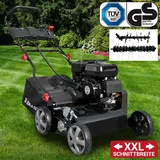 BRAST Vertikutierer Benzin 4,5kW (6,12PS) | 4-Takt Motor 212ccm | 40-45cm Arbeitsbreite | 50L Fangkorb | viele Modelle für kleine bis sehr große ...