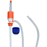 BRESTOL Benzinpumpe, Handpumpe, Fasspumpe säurefest mit 210L Fass Adapter für Benzin, Motoröl, Wasser, Säuren, Laugen, Diesel, 18,5L/Minute - säurebeständige Umfüllpumpe, Siphonpumpe, Absaugpumpe