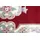 THEKO Bettumrandung THEKO "Ming" Gr. 14, rot, H:14mm, Obermaterial: 100% Polyacryl, Bettumrandungen, Bettvorleger, Läufer-Set, Pastell-Farben, florales Design