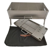 MANGAL Picknick Schaschlik GRILL  100% Edelstahl