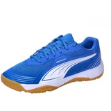 Puma Solarflash III Jr Indoor Court Shoe, Puma Team Royal Puma White, 35.5 EU