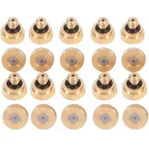 OEM Messing-nebeldüsen Für Kühlsysteme (0,4 Mm) 10/24 Unc Garten 20 Stück - Crezuo