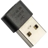 JABRA USB-C auf USB-A Adapter Schwarz