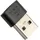 JABRA USB-C auf USB-A Adapter Schwarz