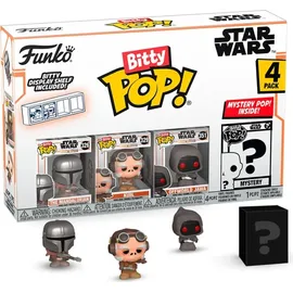 Funko Star Wars Bitty Pop! Mandalorian 4-Pack Sammelfiguren 2 cm