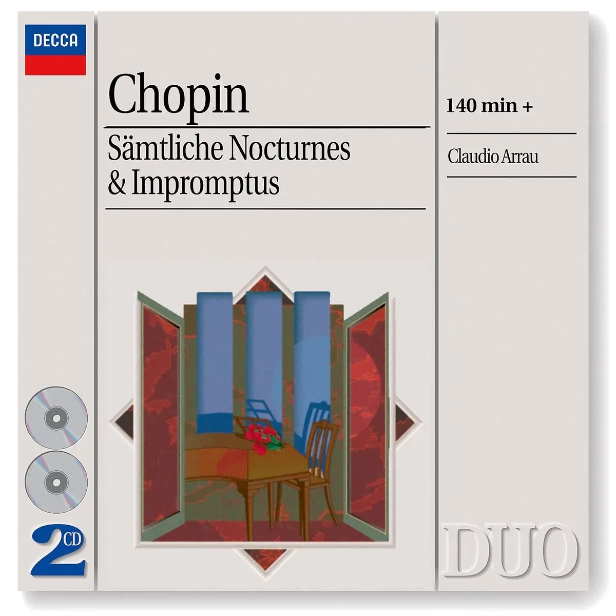 Chopin: The Complete Nocturnes/The Complete Impromptus - Claudio Arrau. (CD)