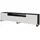 altdecor NOA-2-S Lowboard 200x53x41 cm Schwarz/Weiß Holz