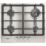 Whirlpool TGML 661 IX R Edelstahl Integriert 58 cm Gaskochfeld 4 Zone(n)