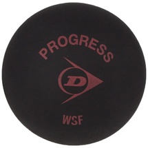 Dunlop Squashball Dunlop Progress 1 Ball roter Punkt
