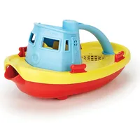 Green Toys - Schleppboot blau