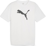 Puma Puma, teamRISE Logo Jersey Cotton puma white-puma black (04) XL