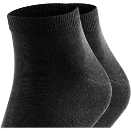 Falke Happy 2er Pack black 39-42