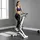 sportnow Stepper Schwarz/Silber 80 x 61 x 134 cm