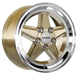 Ronal R9 7,0 x 16 5 x 112 ET23 MB66,5 Gold