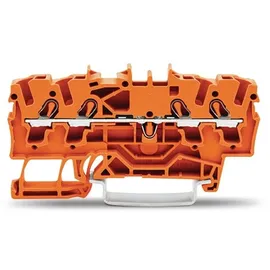 WAGO 2002-1402 Durchgangsklemme 5.20mm Zugfeder Orange