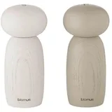 BLOMUS MOLI Salz- & Pfeffermühle 13 cm Moonbeam/Nomad unbefüllt