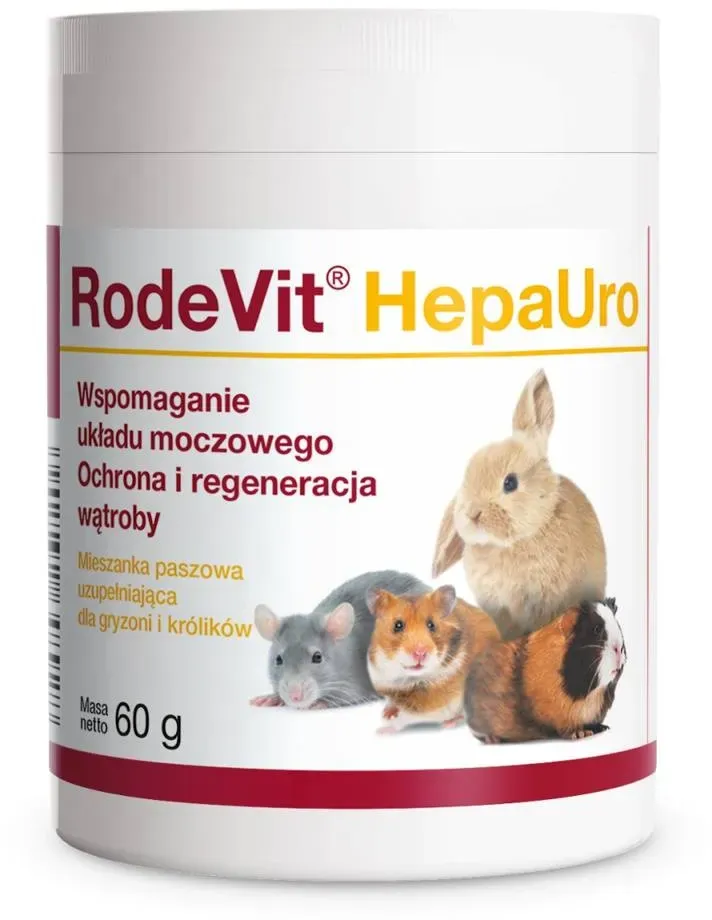 DOLFOS Dolvit Rodevit HepaUro 60g- für Nager und Kaninchen (Rabatt für Stammkunden 3%)