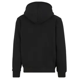 URBAN CLASSICS Fluffy Fleece Hoodjacket schwarz
