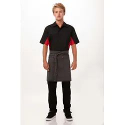 Chef Works® DORSET Bistroschürze (kurz) Urban Artikel AHWAQ014 in Pechgrau