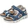 Rieker Keilsandaletten Damen Blau 42