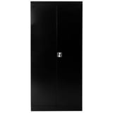 PROREGAL Stahlschrank Bee | HxBxT 195x92x60 cm | Schwarz