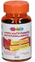 PEDIAKID® Gommes Multivitaminées Gummies 60 pc(s)