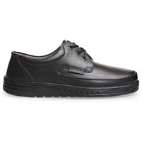 Abeba 2610 AIR CUSHION Niedriger Schuh, O2, SRA, schwarz
