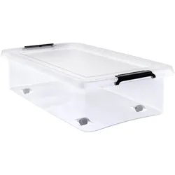 Aufbewahrungsbox Transparent 60x40x17cm 30L stapelbar