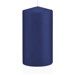 Wiedemann Kerzen Stumpenkerzen Dunkelblau 150 x Ø 50 mm, 24 Stück, Kerzen in RAL Kerzengüte Qualität