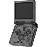 ANBERNIC Tragbare Retro-Spielkonsole RG35XX SP Schwarz/transparent, Retro Gaming, Schwarz, Transparent