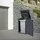 ML-Design Mülltonnenbox 1er für 1 Tonne, 240L, 68x80x116,3 cm, Anthrazit, Stahl,