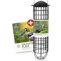 Wildtier liebe Meisenknödelhalter 31cm, Schwarz
