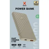 Xtorm Go2 USB-C Schnellladegerät Powerbank 10.000mAh Beige