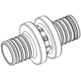 Rehau Kupplung Rautitan PX 32 x 32 mm 1 Stück