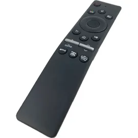 azurano Fernbedienung für Samsung BN59-01330B, BN5901330B (SUB BN59-01329B) mit Voice Sprachfunktion für 2020er Samsung 4K UHD LED Smart TV der Q... - Schwarz