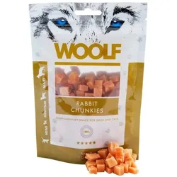 WOOLF Kaninchen Chunkies Leckerli 100g