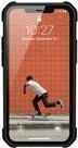 UAG Rugged Case for iPhone 12 Mini 5G [5.4" ] - Metropolis LT Leather Black - Hintere Abdeckung für Mobiltelefon - widerstandsfähig - geschmeidiges italienisches Leder - Leather Armor Black - für Apple iPhone 12 mini