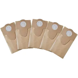 RYOBI Ersatzbeutel 5er Set, 20 L Staubbeutel für ONE+ Akku Nass- & Trockensauger R18WDV-0