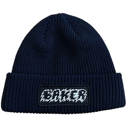 BAKER Beanie JAGGED CUFF, navy