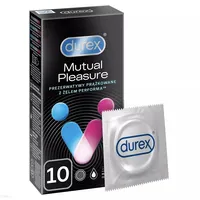 Durex Mutual Pleasure Prezerwatywy z wypustkami, 10