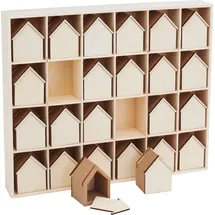 VBS DIY-Adventskalender Häuser 24 Stück