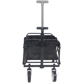 LINDER EXCLUSIV Bollerwagen faltbar schwarz